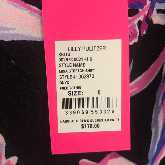 Lilly Pulitzer Mina Shift Dress Wild Within - Picture 8 of 11